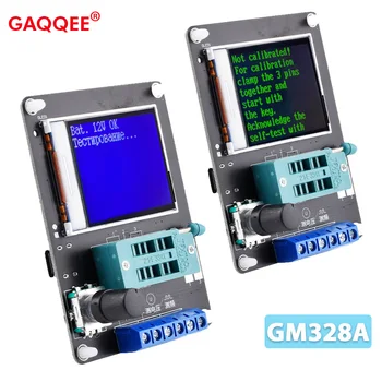GM328A Transistor-Dioden-LCD Tester LCR Kapazität ESR Spannung Frequenz Meter PWM Square Wave Signal Generator Elektronische Kits