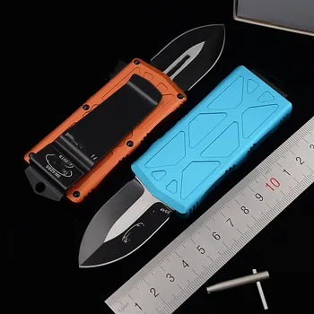 JUFULE Made MT2019 Aluminium Griff Mark 204p Klinge Überleben EDC camping Jagd outdoor Küche Werkzeug Schlüssel Karte Messer