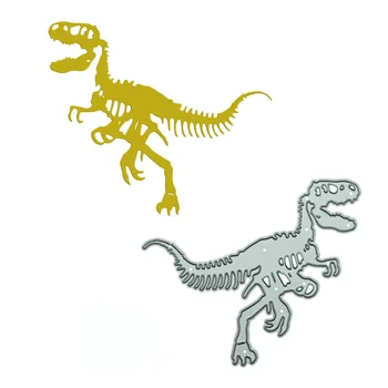 Metall Schneiden Stirbt T-rex Dinosaurier Skelett Muster Für Karte, der Dekoration Scrapbooking Handwerk Papier Clipart Stirbt Cutter Schablone