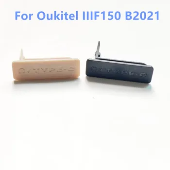 Neue Original Für Oukitel IIIF150 B2021 Handy staubdicht Stecker Typ-C Ladung Port Stecker Abdeckung Rahmen